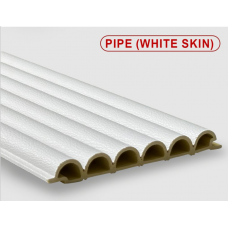 Панель бамбуковая стеновая PIPE White skin 2800*123 мм Панель бамбуковая стеновая PIPE White skin 2800*123 мм